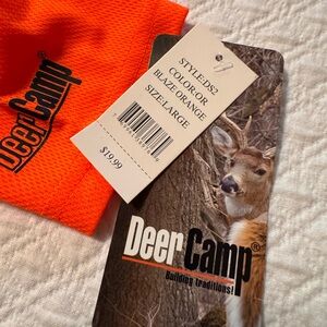 Deer Camp Blaze Orange Beanie